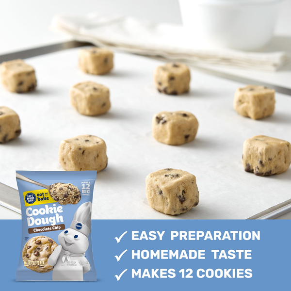 Pillsbury Ready to Bake Chocolate Chip Cookie Dough