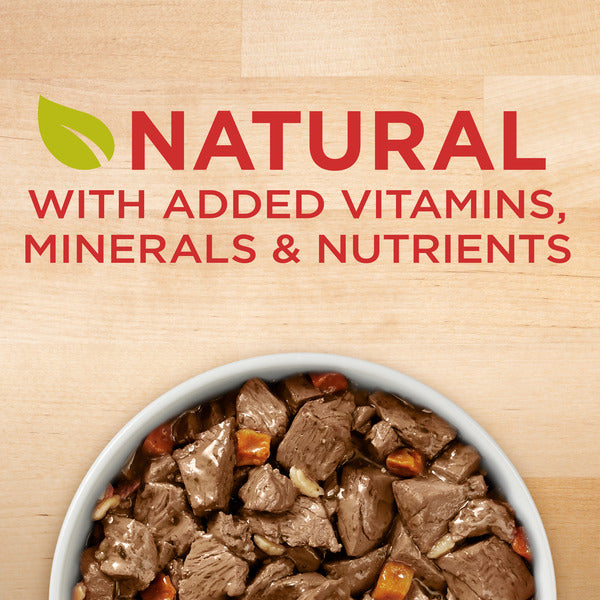 Purina ONE Weight Management, Natural Wet Dog Food, SmartBlend Healthy Weight Tender Cuts Lamb & Brown Rice DestGlow