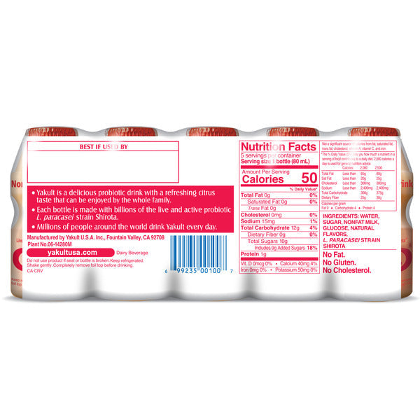Yakult Probiotic Drink Original