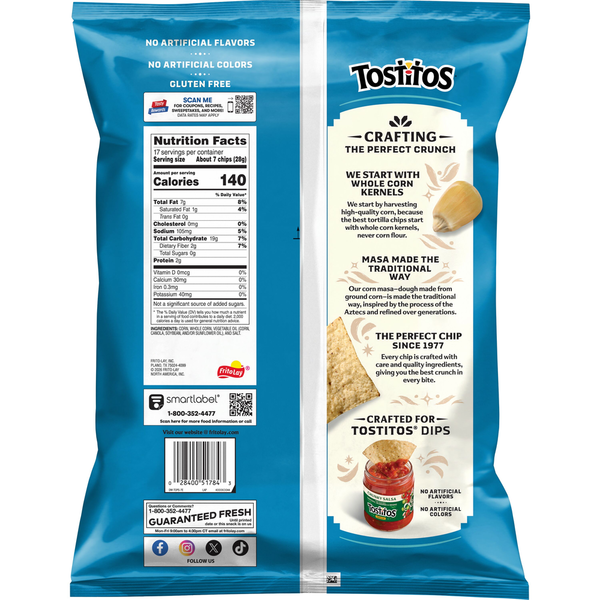 Tostitos Tortilla Chips Restaurant Style Original