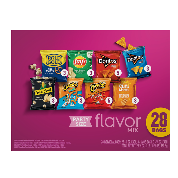 Frito Lay Snacks Flavor Mix Variety