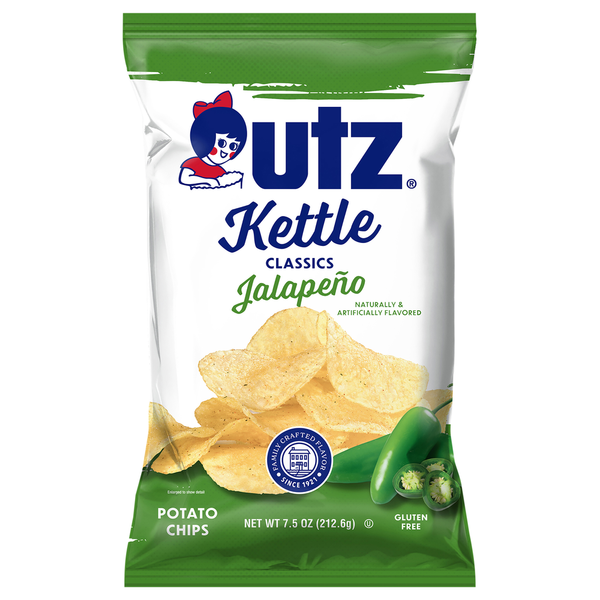 Utz Kettle Classics Jalapeno Potato Chips