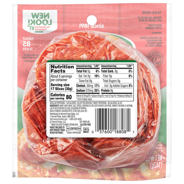 HORMEL Pepperoni Turkey Pepperoni