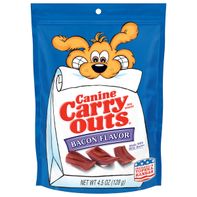 Canine Carry Outs Bacon Flavor Dog Treats️