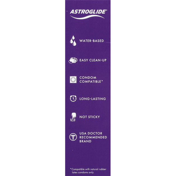 ASTROGLIDE Personal Lubricant, Water-Based