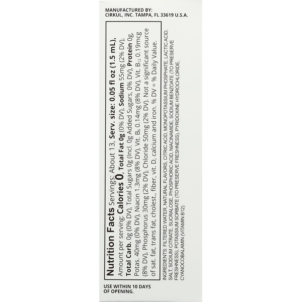 Cirkul Electrolytes White Cherry Cartridge