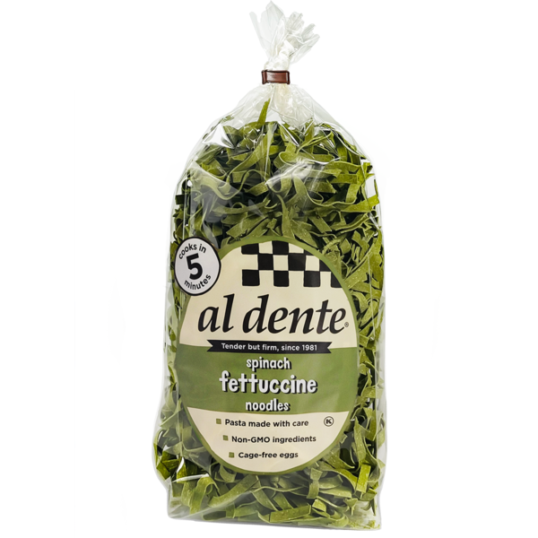 Al Dente Spinach Fettuccine