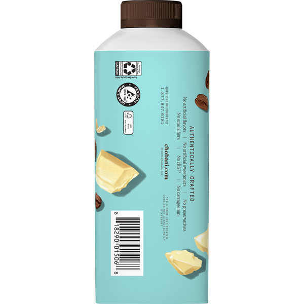 Chobani Coffee Creamer, with Real Cream, White Chocolate Mocha