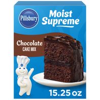 Pillsbury Moist Supreme Chocolate Cake Mix, 15.25 ...
️