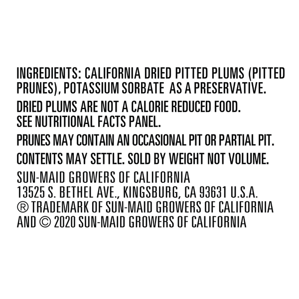 Sun-Maid California Whole Pitted Prunes