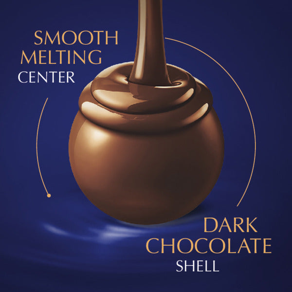 Lindt Lindor Dark Chocolate Candy Truffles