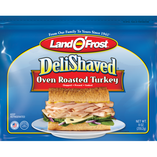 Land O’Frost DeliShaved Oven Roasted Turkey