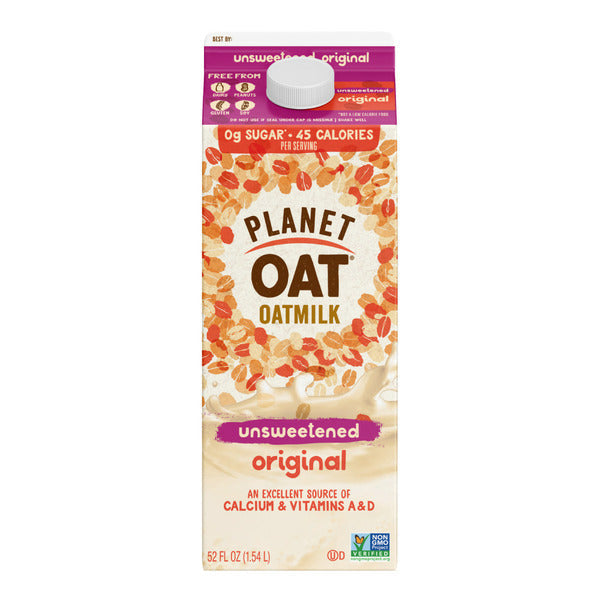 Planet Oat Unsweetened Original Oatmilk