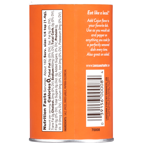 Louisiana Fish Fry Products Original Cajun Seasoning