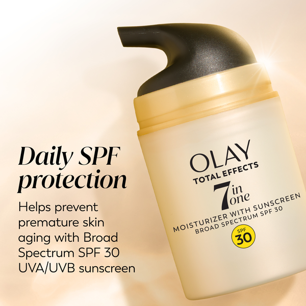 Olay Total Effects 7-in-1 Anti-Aging SPF 30 Daily Face Moisturizer