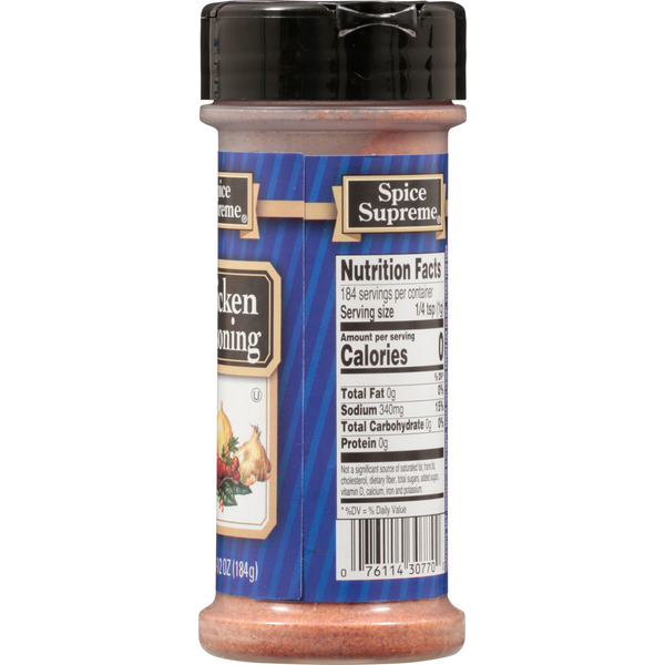 Spice Supreme Seasoning, Chicken