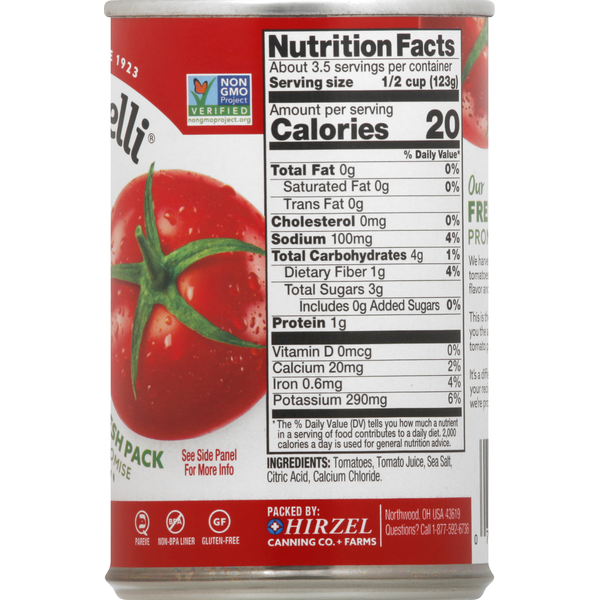 Dei Fratelli Tomatoes, Low Sodium, Diced