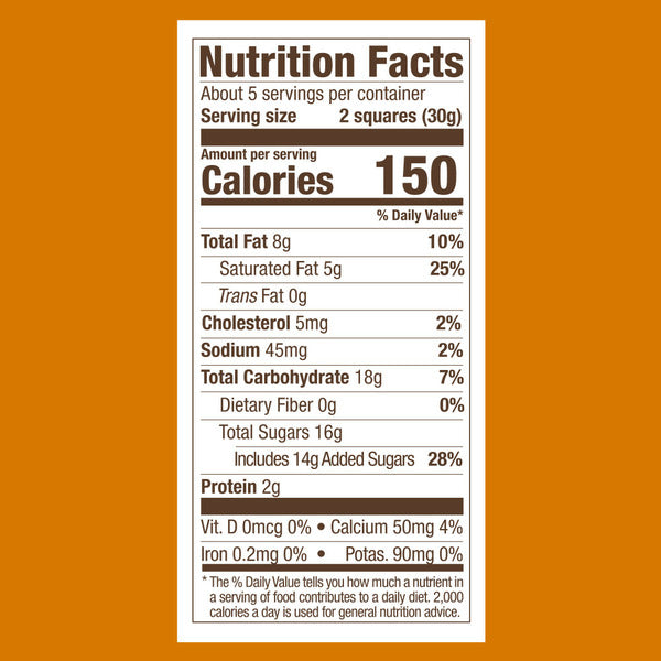 Ghirardelli Milk Chocolate Squares with Caramel Filling
