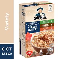 Quaker Instant Oatmeal, Flavor Variety - Pack️