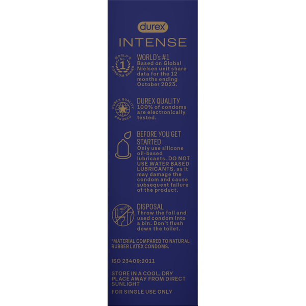 Durex Premium Non-Latex Nitrile Condoms