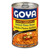 Goya Refried Pinto Beans, with Chipotle️ DestGlow