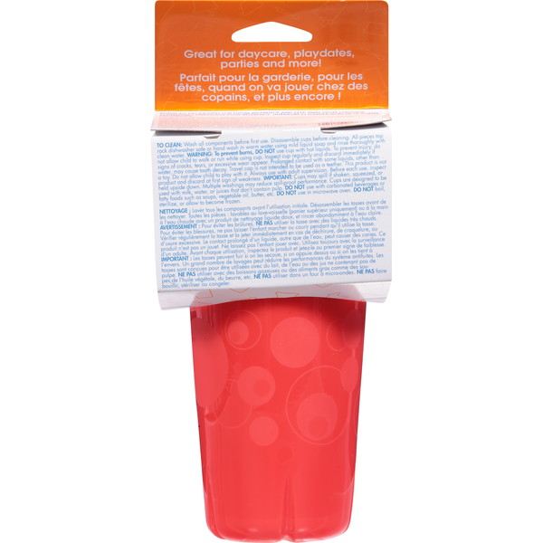 Take & Toss Sippy Cups, Use Again and Again, 9 Months+