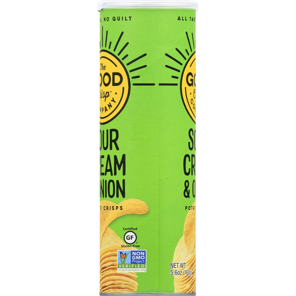 The Good Crisp Company Potato Crisps, Sour Cream & Onion