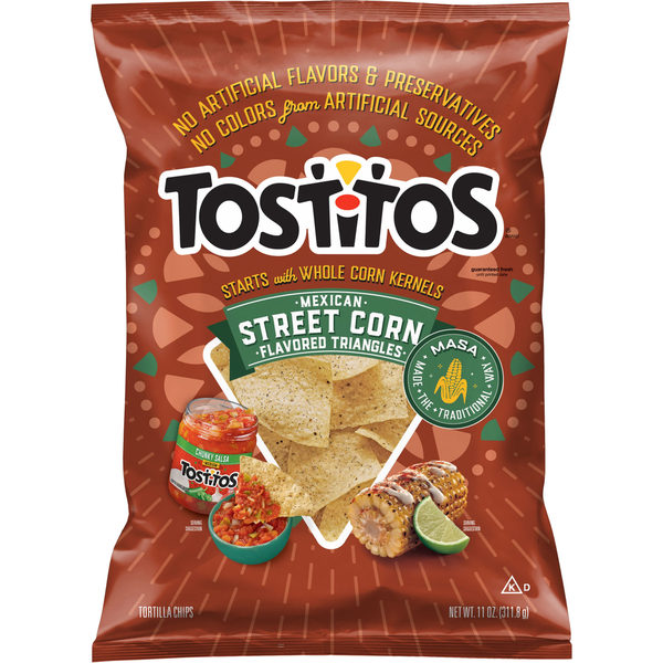 Tostitos Tortilla Chips, Mexican Style Street Corn Flavored