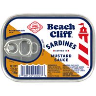 Beach Cliff Sardines in Mustard Sauce️