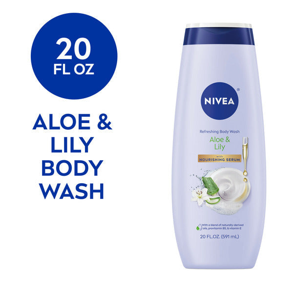 NIVEA Aloe & Lily Refreshing Body Wash