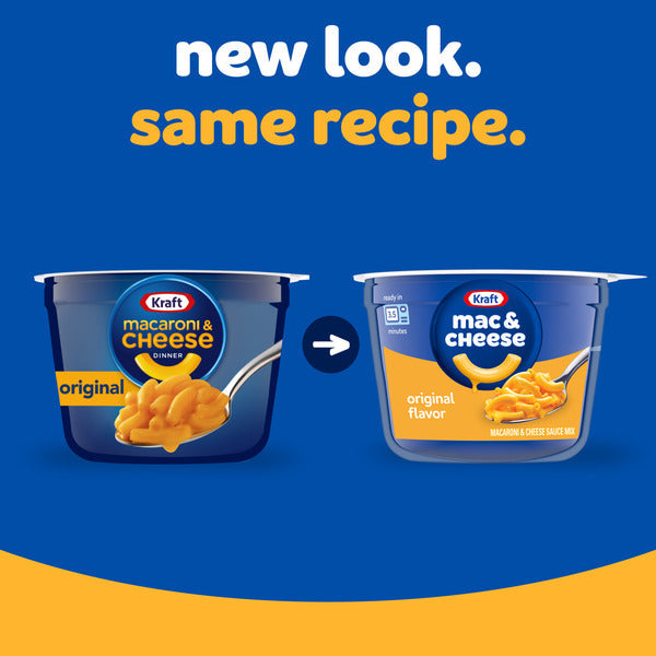 Kraft Original Mac & Cheese Easy Microwavable Dinner