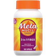 Metamucil 3-in-1 Fiber Psyllium Supplement Capsule...
️