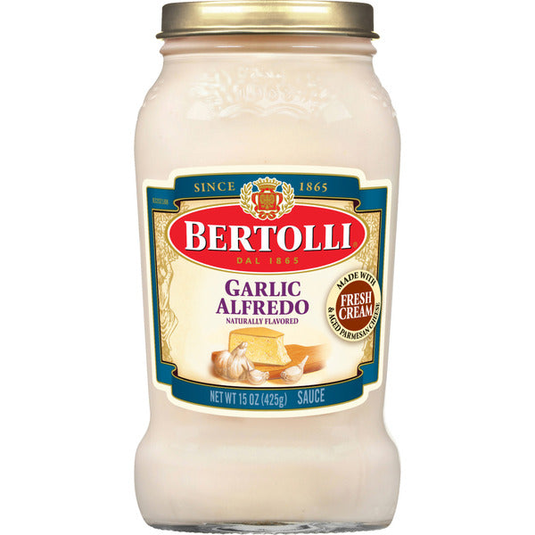 Bertolli Garlic Alfredo Sauce with Aged Parmesan Cheese
