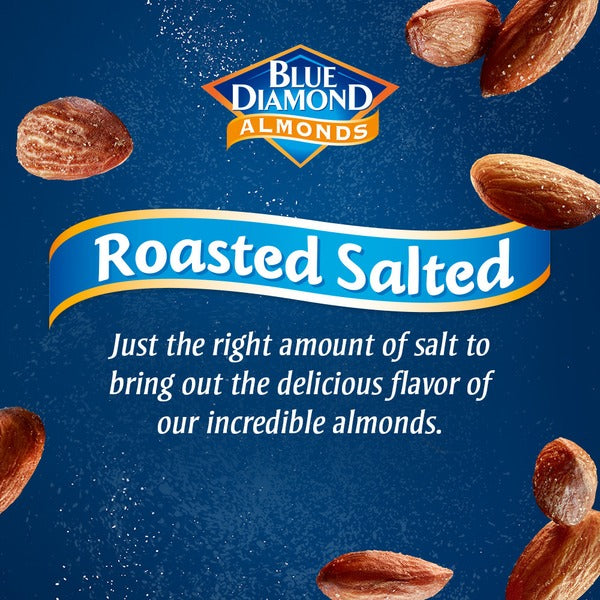 Blue Diamond Almonds, Roasted Salted