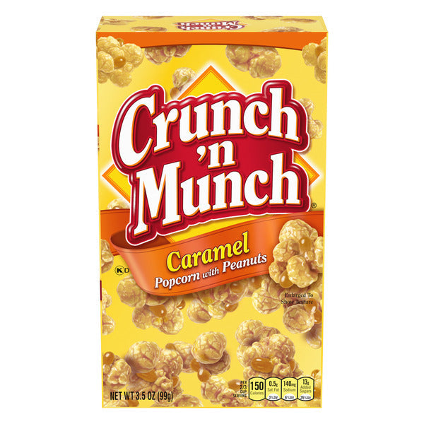 Crunch ‘n Munch Caramel Popcorn with Peanuts