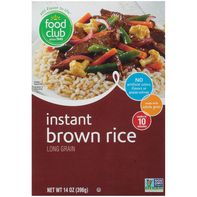 Food Club Long Grain Instant Brown Rice️