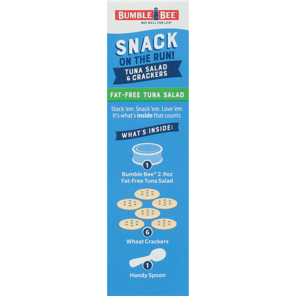 Bumble Bee Fat-Free Tuna Salad & Crackers