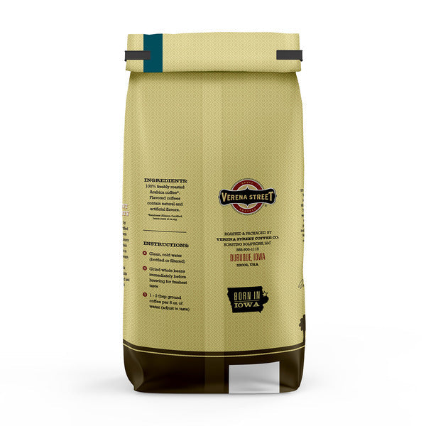 Verena Street Coffee Nine Mile Sunset, Dark Roast, Whole Bean Coffee