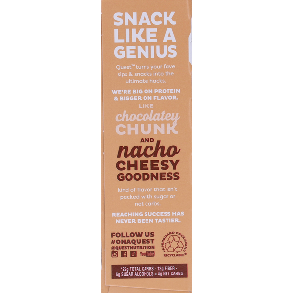 Quest Chocolate Chip Cookie Dough Flavored Protein Bar