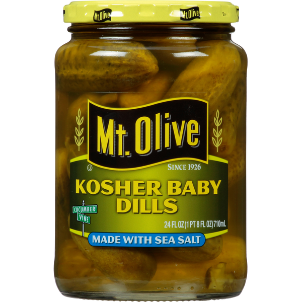 Mt. Olive Kosher Baby Dill Pickles