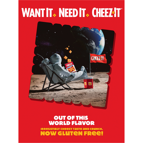 Cheez-It Gluten Free Baked Original Snack Crackers