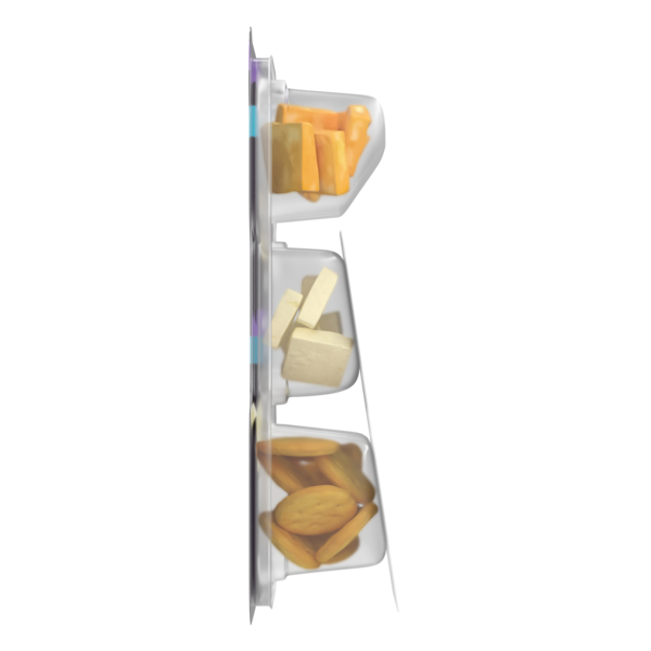 Cracker Barrel Bites Cheddar Jack, Havarti with Mini Crackers oz. Tray