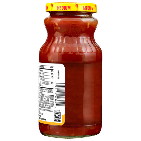 LA VICTORIA Thick & Chunky Med Salsa, 15.5 OZ