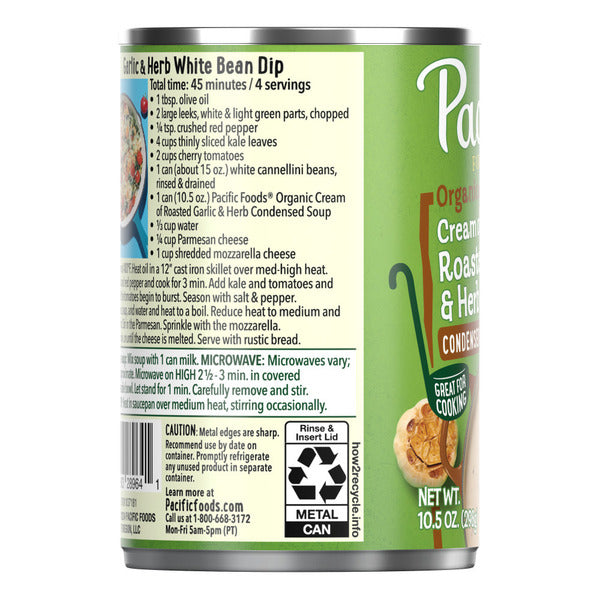 Pacific Foods Cream of Roasted Garlic and Herb Soup