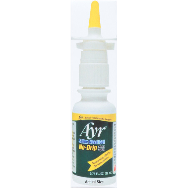 Ayr Sinus Spray, No-Drip, Saline Nasal Gel