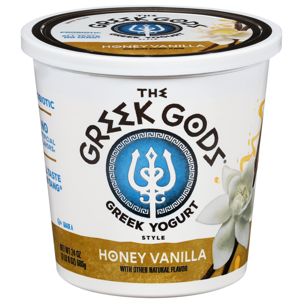 Greek Gods Greek Style Honey Vanilla Yogurt