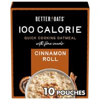 Better Oats Cinnamon Roll Instant Oatmeal with Fla...
️