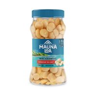 Mauna Loa Hawaiian Sea Salt Macadamia Nuts Jar️ DestGlow