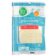 Food Club Not Smoked Provolone Thin Sliced Cheese️ DestGlow