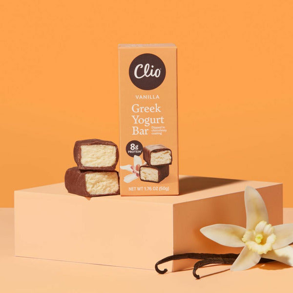 Clio Vanilla Greek Yogurt Bar